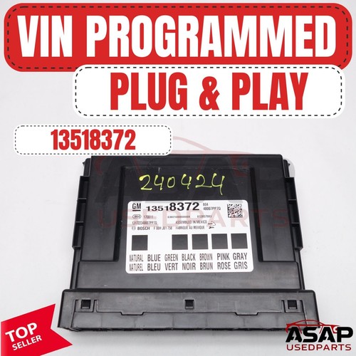 13518372 programmed bcm - ,